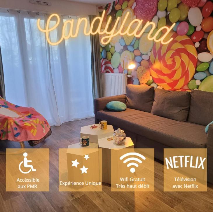 Candyland-20Min Disney-Famille 모 외부 사진